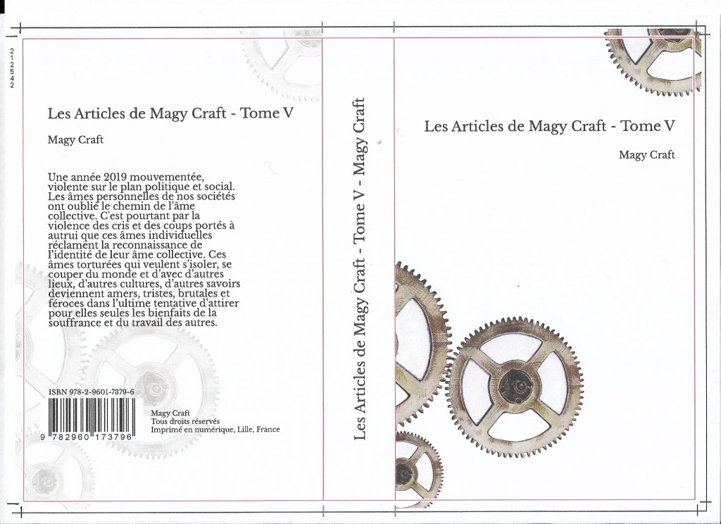 Parution: Les Articles de Magy Craft Tome&nbsp;V
